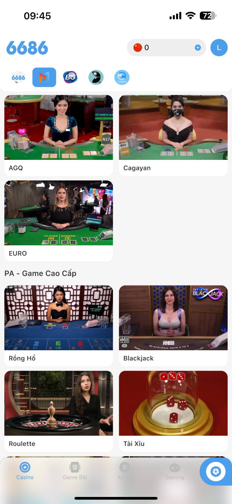 Live Casino – Trải nghiệm sòng bài chân thực