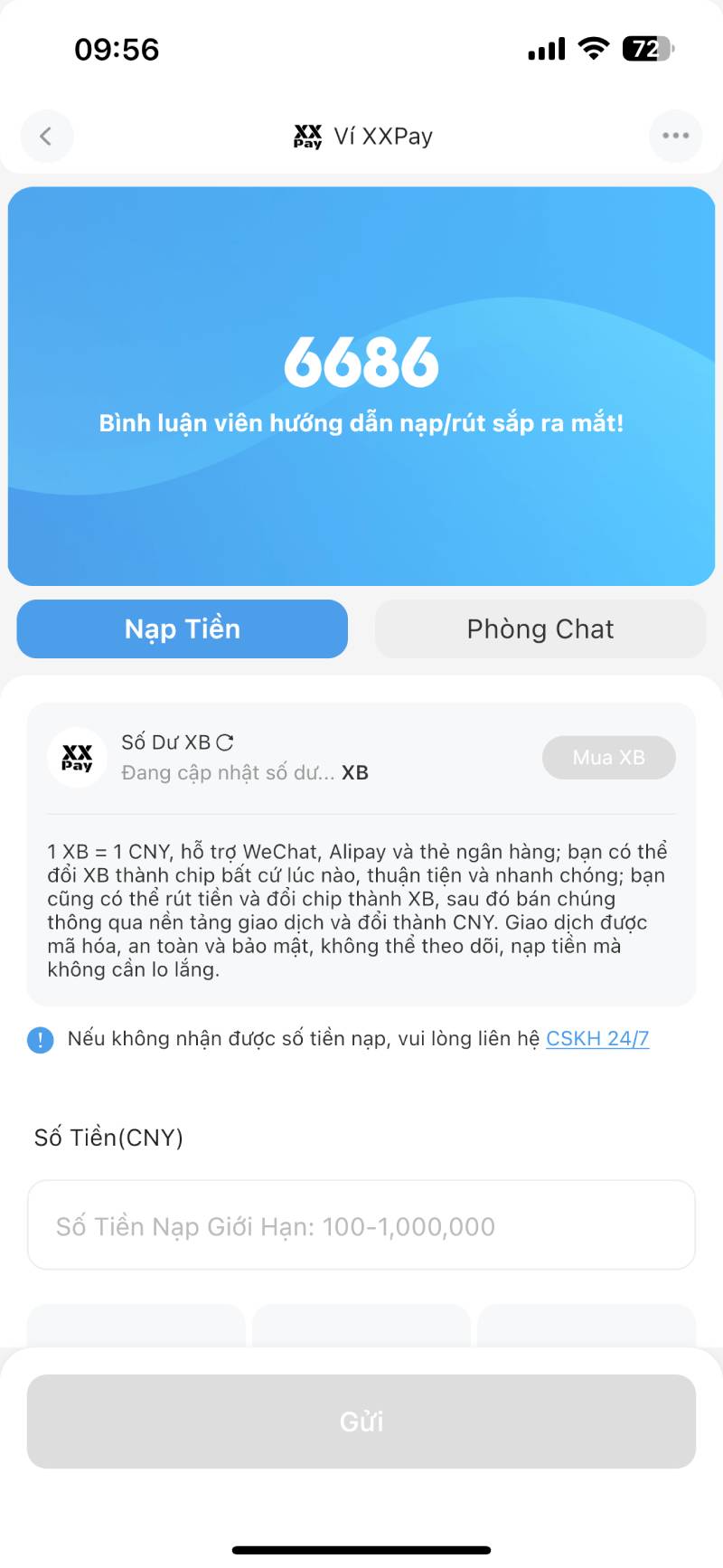 Nạp tiền qua các cổng thanh toán (Ví điện tử & Ngân hàng)