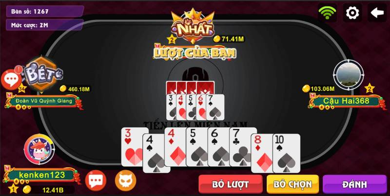 Thử phản ứng đối thủ bằng nước đi trung bình