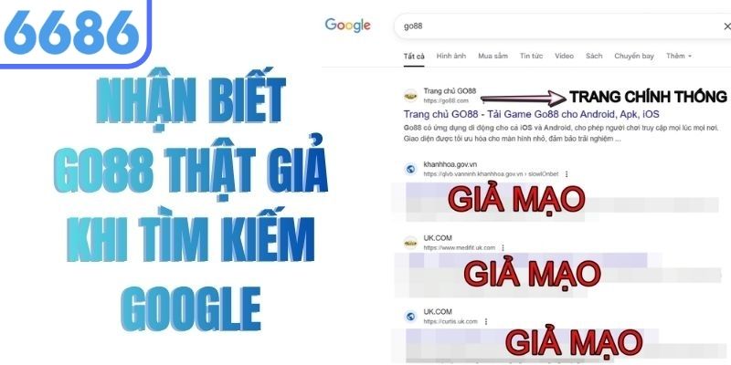 Cảnh báo Go88 bị mạo danh qua các dấu hiệu dễ nhận biết